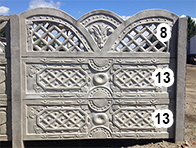 формы заборов